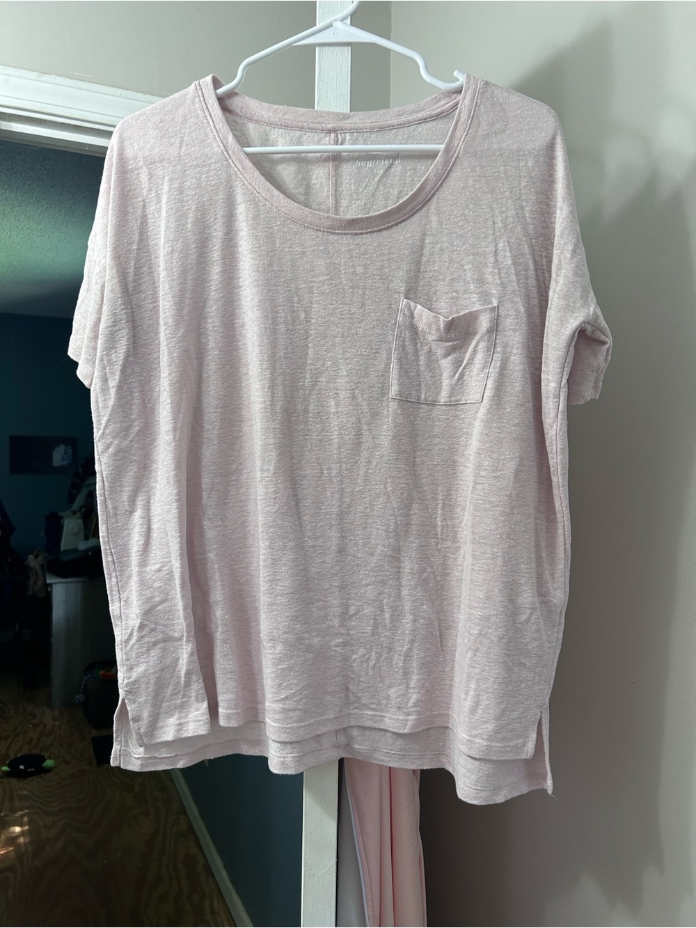 FINAL PRICE DROP - Old Navy Light Pink Pocket Tee